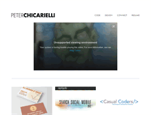 Tablet Screenshot of peterchic.com
